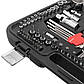 Набор инструментов 1/2", 3/8", 1/4", STORM, 126 ед., Cr-V INTERTOOL ET-8126, фото 6
