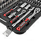 Набір інструментів 94 од., STORM, 1/2", 1/4", Cr-V INTERTOOL ET-8094, фото 5