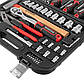Набір інструментів 56 од., STORM, 1/2", 1/4", Cr-V INTERTOOL ET-8056, фото 5