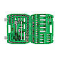 Набір інструментів 1/2", 1/4" 108 од. INTERTOOL ET-6108SP, фото 3