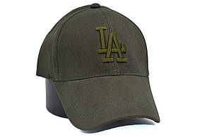 Бейсболка Art cap LA Dodgers 55-61 см хакі (0919-640), фото 1