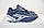 Кросівки копи підліткові Restime 14047 сині шкіра, розміри 37,39, фото 2