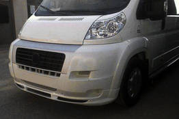 Передня накладка вузька під фарбування для Citroen Jumper (2007-2025) Склопластик