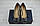 Туфлі жіночі Clotilde 160-465 чорні шкіра каблук з відкритим носком, фото 2