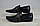 Туфлі чоловічі Tezoro 10036 чорні шкіра на гумках (останній 40 розмір), фото 3
