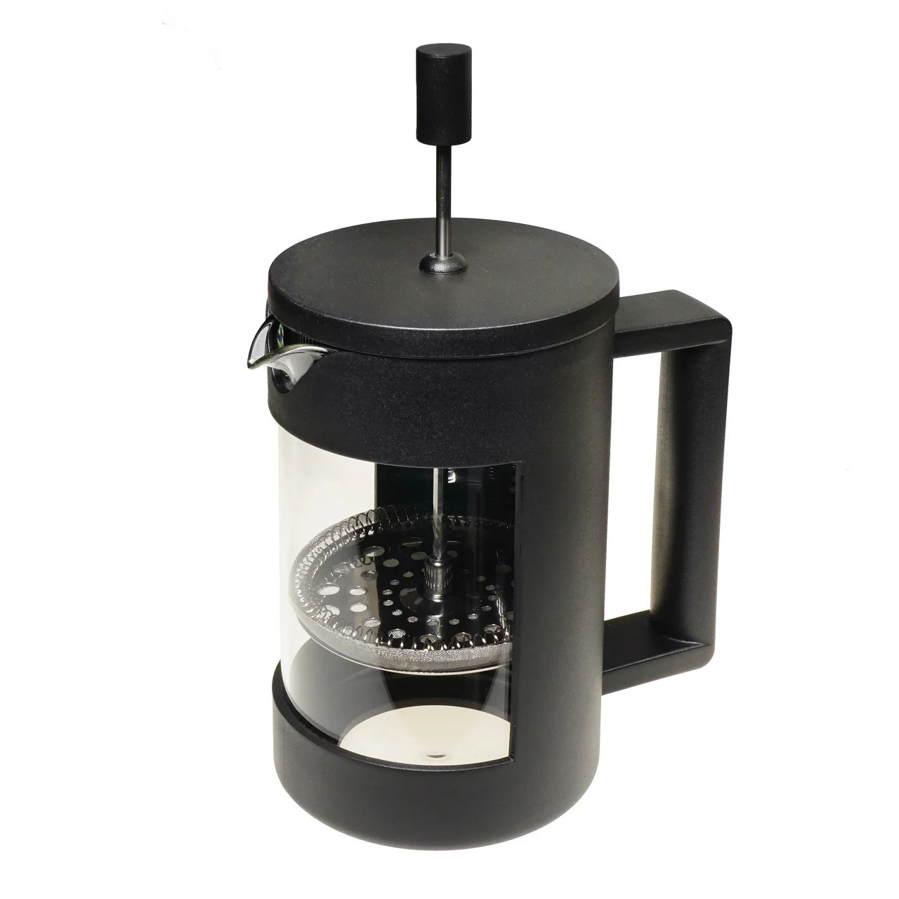 Френч-пресс для кофе "Para Cafetera" 800ml Заварник для чая пресс, кофейник стеклянный с прессом Черный (ST) - фото 7 - id-p1581650129