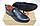 Туфлі підліткові Step by Fill Р-25 чорні шкіра на гумках, фото 4