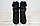 Ботильйони жіночі зимові Nadi Bella 204 чорні замша каблук розміри 33,34, фото 2
