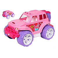 Детская игрушка «Джип, розовый». Производитель - ТехноК (56950048)
