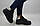 Кросівки жіночі Ditas 228-2 чорні шкіра, фото 4