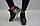 Кросівки жіночі FILA 22743737 (репліка) чорні екошкіра, фото 2