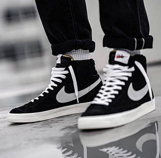 Nike Blazer Mid Vintage Suede Black AV9376 001 ID 1581683937 4000 Prom.ua