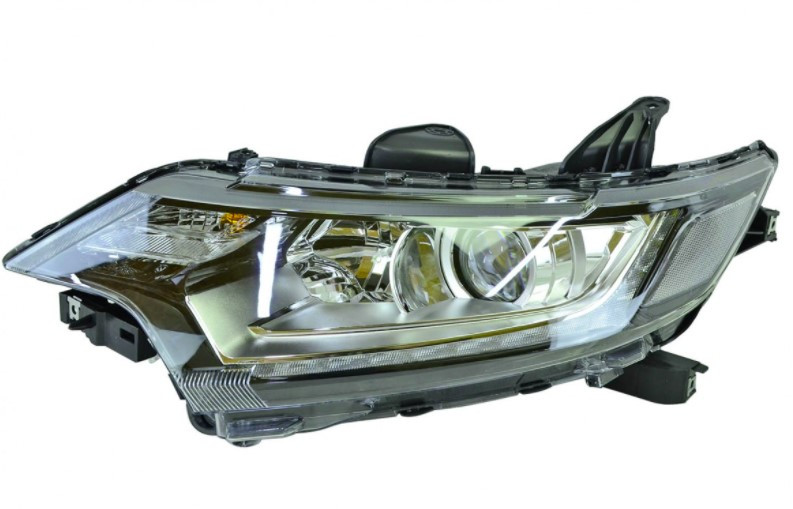 Фара Mitsubishi Outlander 3 (2015-2018) 2-й рест. галоген лінза ДХО LED ел. корр. білий поворот ліва 8301C853