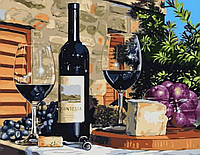 Картина по номерам Вино для двоих, 40х50 (VA-2820)