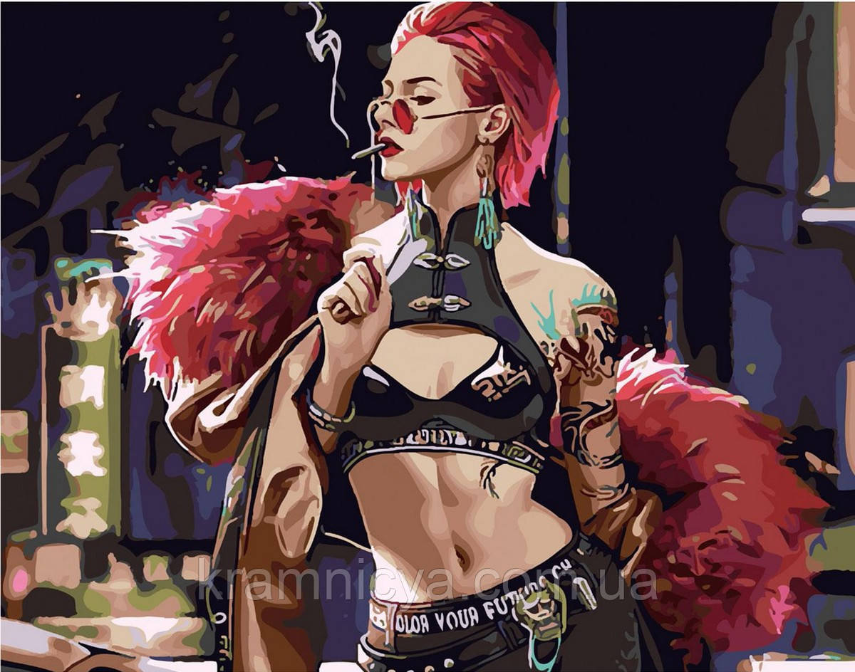 Картина за номерами Виклична розбійниця, 40х50 (SY6037), фото 1