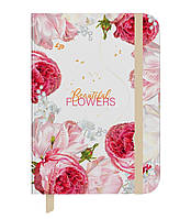 Блокнот 4Profi "Beautiful flowers" rose, 64 листа формат А5 905324