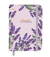 Блокнот 4Profi "Beautiful flowers" lavender, 64 листа формат А5 905331