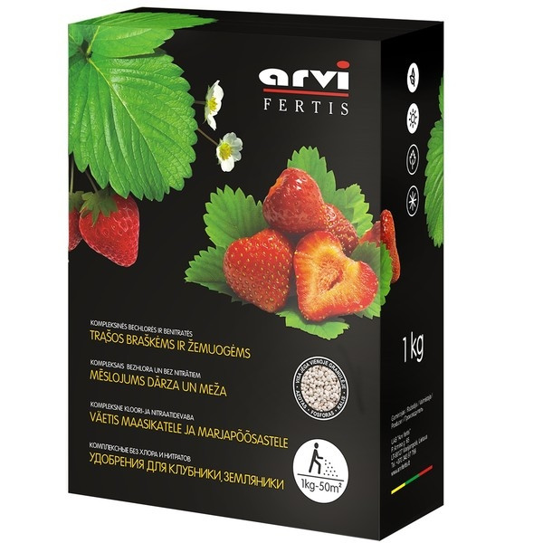 Добриво для полуниці та суниці Fertis NPK 11-9-20+МЕ 1кг, фото 1