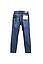 Чоловічі джинси slim fit LIVERGY 48 Темно Синій WE1-250022 ES, КОД: 7350096, фото 2