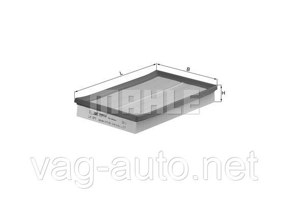Фільтр повітряний Skoda Fabia 6Y - 1.4 л, фото 1