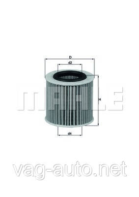 Фільтр масляний Skoda Fabia 6Y - 1.2 л, фото 1