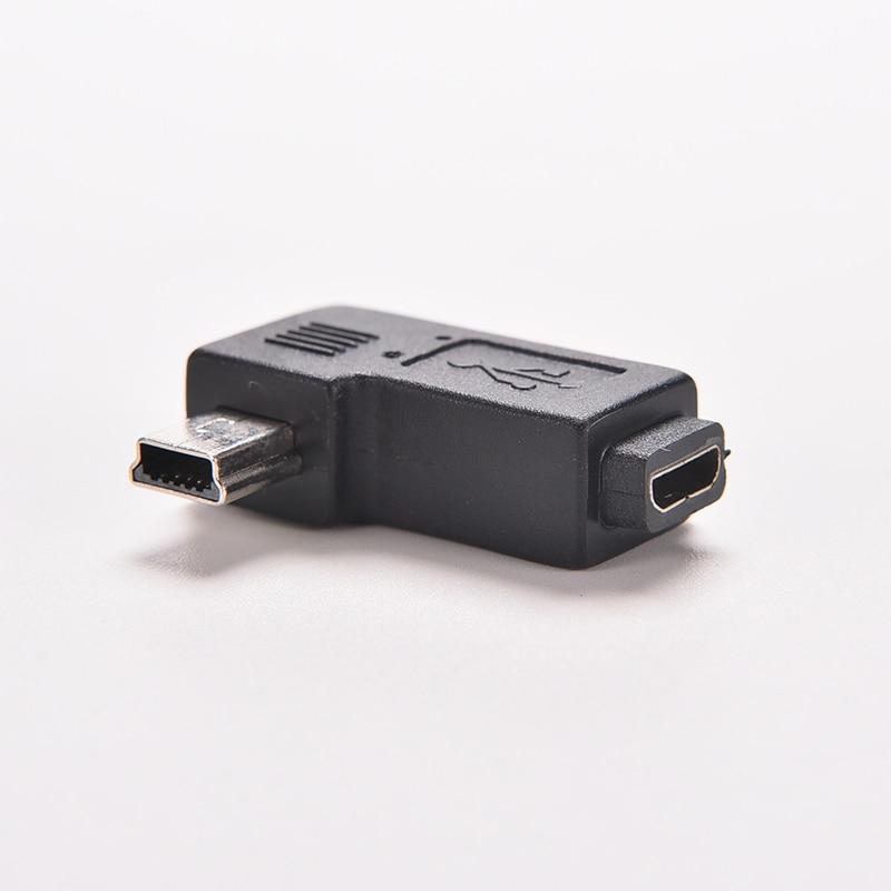 Кабель Mini-usb - Male до Micro-usb Female(Mini штекер до Micro гніздо) перехідник