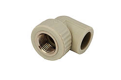 Коліно (Кут) різьба внутрішня КРВ ∅ 20х1/2"