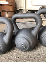 Гиря 16кг чавунна кроссфит crossfit фитнесс