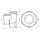 Перехід SD Forte 3/4"х1/2" ВЗ хром SF360H2015, фото 3