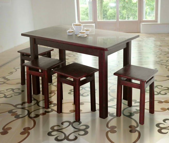 Кухонний дерев'яний стіл СКД (різні кольори) від Летро