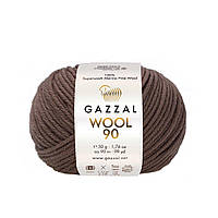 Пряжа из мериноса Gazzal Wool 90 3661 (Газзал Вул 90)