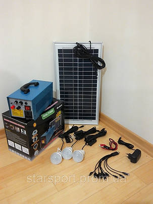 Домашня сонячна система Solar Home System GDLite GD-8018 , фото 2