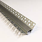 Профіль для гіпсокартону BIOM LDP-133, зовнішній кут, прихованого монтажу (45 мм), з розсіювачем, фото 2