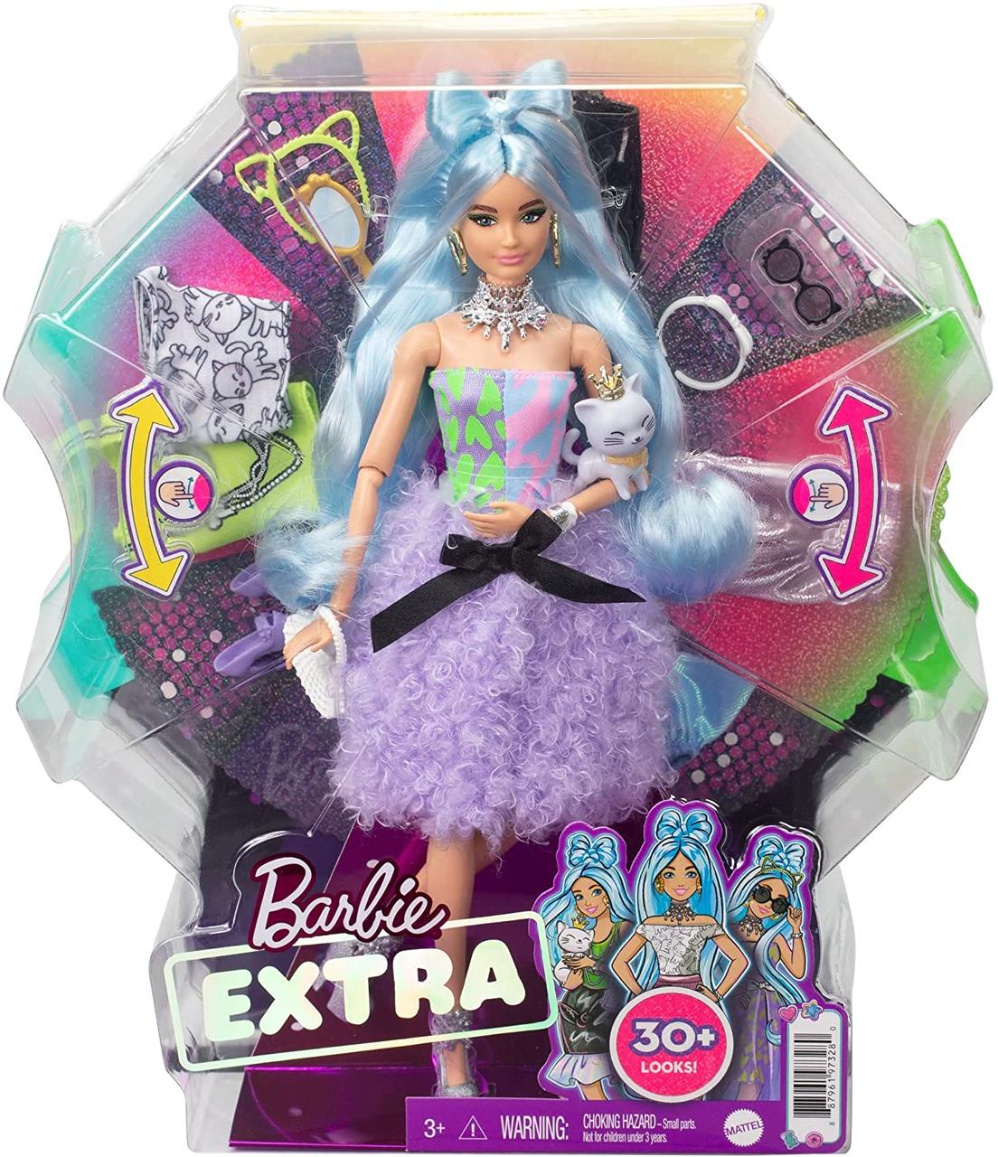 Ляльковий набір Barbie Extra Міксуй та комбінуй Barbie Extra Deluxe Doll GYJ69