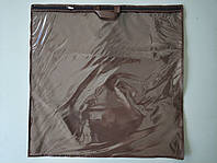 Упаковка для подушки, домашнего текстиля (70х70 см, ПВХ 90, коричневая, 10 шт/упаковка)