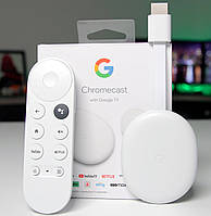 Смарт ТВ - медиаплеер Google Chromecast with Google TV 4K