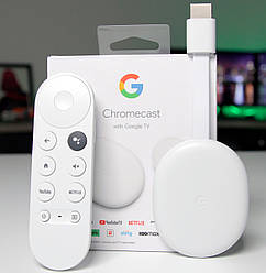Смарт ТВ-медіаплеєр Google Chromecast with Google TV 4K