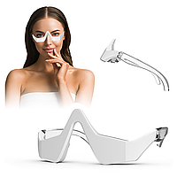 Масажер для шкіри навколо очей 3D Eye Beauty з функцією мікрочастотної стимуляції, масажу та фототерапії