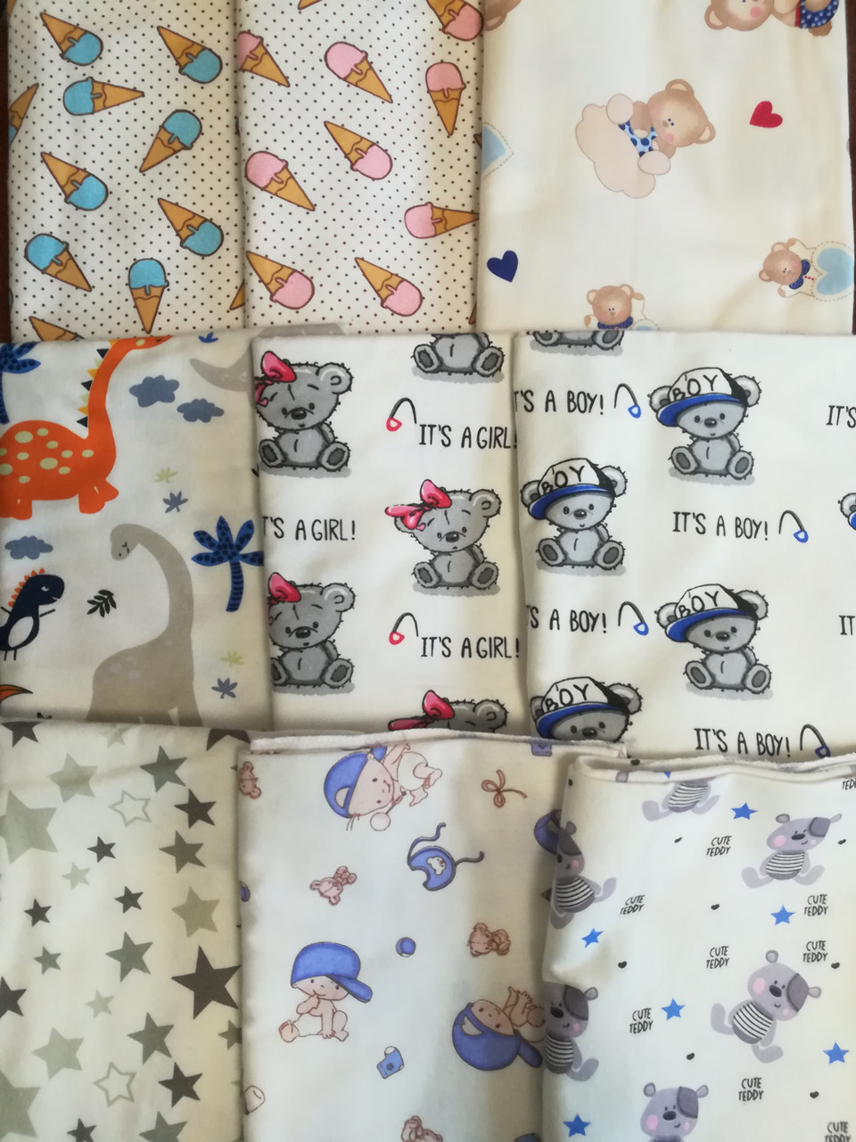 Пеленка Байка (фланель) 90х100 См — Купить Недорого на Bigl.ua (569680588)