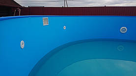 Монтаж сборного бассейна MILANO 5 x 1.5м 3