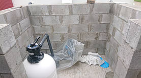 Монтаж сборного бассейна MILANO 5 x 1.5м 7