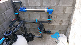 Монтаж сборного бассейна MILANO 5 x 1.5м 9