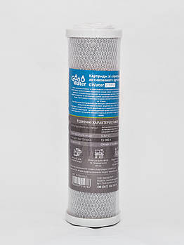 Картридж зі спресованого активованого вугілля  GWater  CBC10BB5