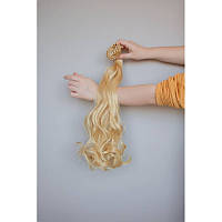 Набор тресс пшеничный блонд волнистые волосы