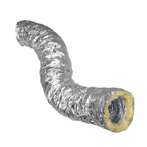 Труби для розподілу гарячого повітря від каміну по кімнатам Termoflex 100mm 10м