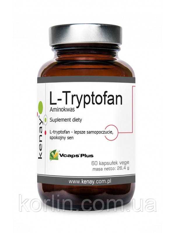 L - Триптофан 60 кап KenayAG L-Tryptophan Доставка з ЄС