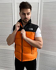 Жилетка чоловіча The North Face жовтогаряча тнф Зе Норт Фейс жилет, фото 4