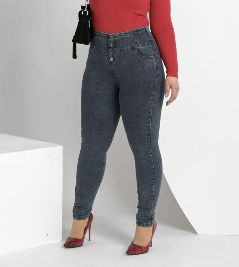 Джегінси жіночі великого розміру (розміри 48-54), фото 1