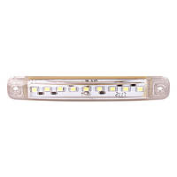 Повторювач габариту (палець) 9 LED 12/24V білий 15*100*10мм (TH-91-white)