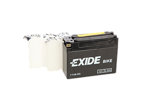 Акумулятор для мотоцикла гелевий EXIDE YT4B-BS= ET4B-BS 2,3 Ah 113x38x85